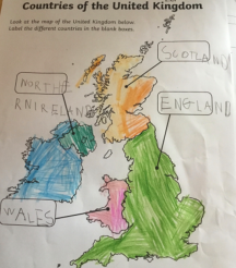 UK map
